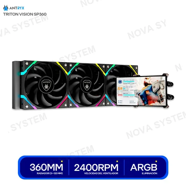ANTRYX SISTEMA DE ENFRIAMIENTO LIQUIDO ANTRYX TRITON VISION SP...