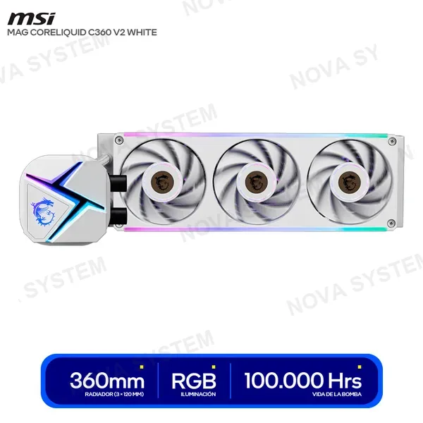MSI SISTEMA DE ENFRIAMIENTO LIQUIDO MSI MAG CORELQUID C360 ...