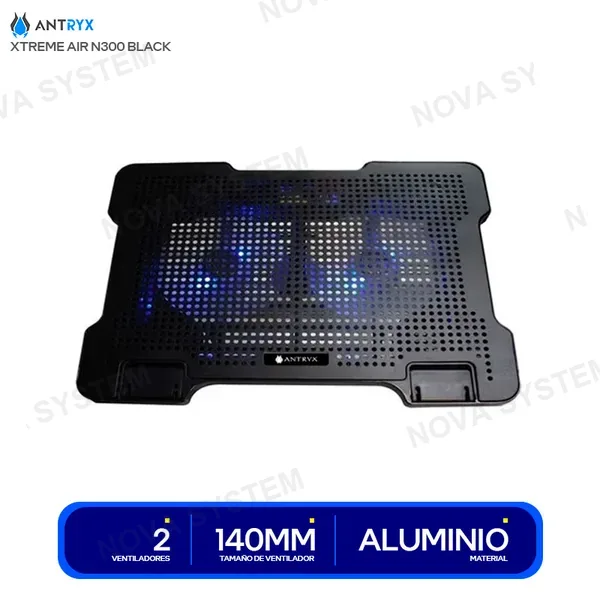 ANTRYX COOLER PARA LAPTOP ANTRYX XTREME AIR N300 BLACK ( ACP-...