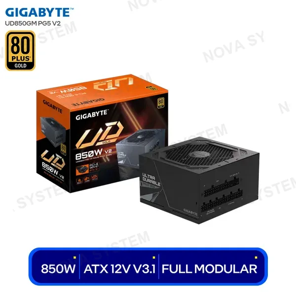 GIGABYTE FUENTE DE PODER GIGABYTE 850W UD850GM PG5 V2 ( 28200-U8...