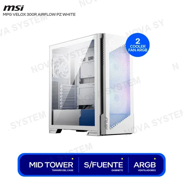 MSI CASE MSI MPG VELOX 300R AIRFLOW PZ ( MPG VELOX 300R AIR...