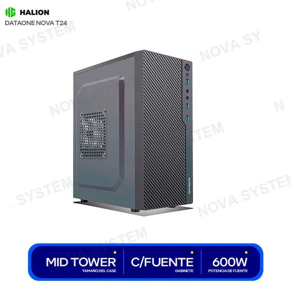 HALION CASE HALION DATAONE NOVA T24 ( NOVA T24 ) C/FUENTE ATX-...