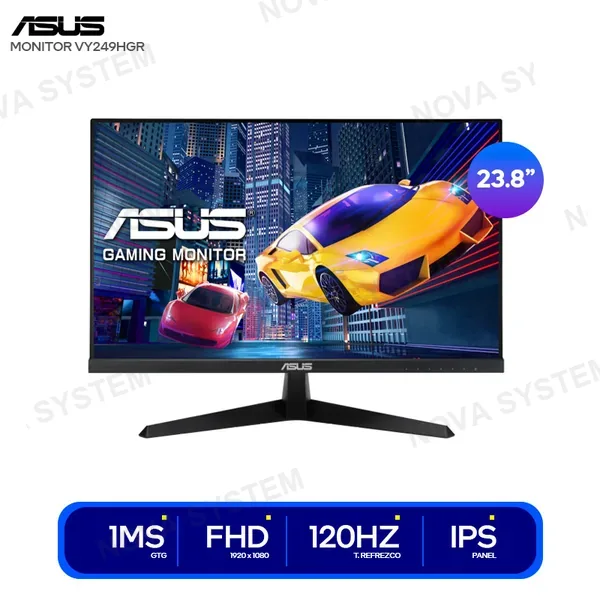 ASUS MONITOR ASUS GAMING 23.8" FHD IPS 120HZ 1MS HDMI - VGA ...