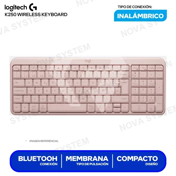 LOGITECH TECLADO LOGITECH K250 ( 920-013447 ) TECLADO INALAMBRIC...