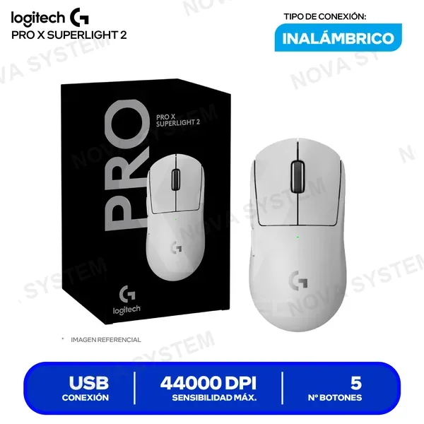LOGITECH MOUSE GAMING LOGITECH G PRO X SUPERLIGHT 2 WIRELESS LIG...