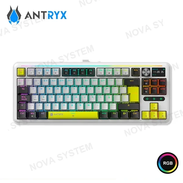 ANTRYX TECLADO MECANICO ANTRYX TK950 PRO BLACK ( ATK-950PKGBL-...