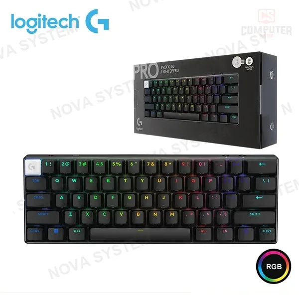 LOGITECH TECLADO MECANICO LOGITECH GAMING PRO X 60 ( 920-011902 ...