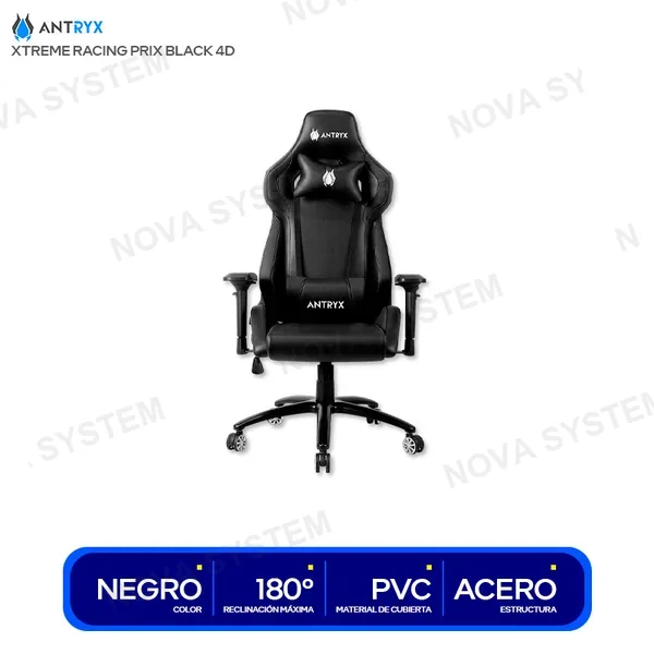 ANTRYX SILLA GAMING ANTRYX XTREME RACING PRIX BLACK 4D ( AXR-6...