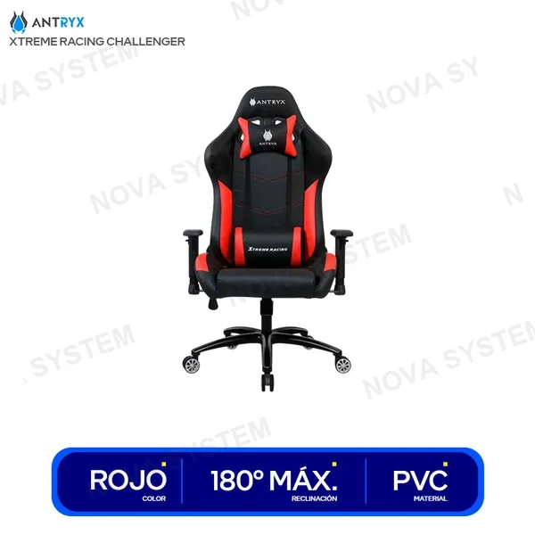 ANTRYX SILLA GAMING ANTRYX XTREME RACING CHALLENGER RED (AXR-5...