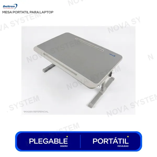 MESA PORTATIL PARA LAPTOP DELTRON...