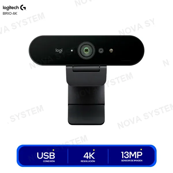 LOGITECH CAMARA WEB LOGITECH BRIO 4K ( 960-001723 ) GRAFITO / 4K...
