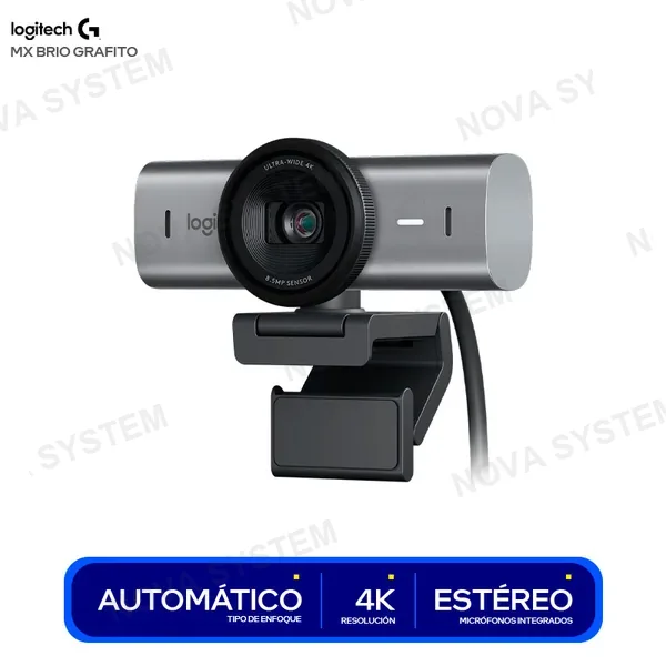 LOGITECH CAMARA WEB LOGITECH MX BRIO 700 HD 4K ( 960-001548 ) 4K...