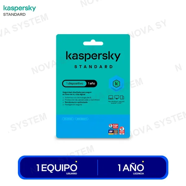 ANTIVIRUS KASPERSKY STANDARD 1 PC | 12 MESES ( KL1041D0...