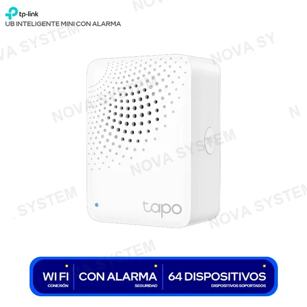 TP-LINK HUB INTELIGENTE MINI CON ALARMA TP-LINK TAPO H100 ( 018...