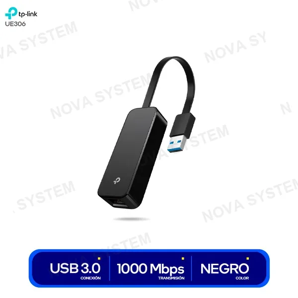 TP-LINK ADAPTADOR DE RED TP-LINK USB 3.0 A GIGABIT ETHERNET...