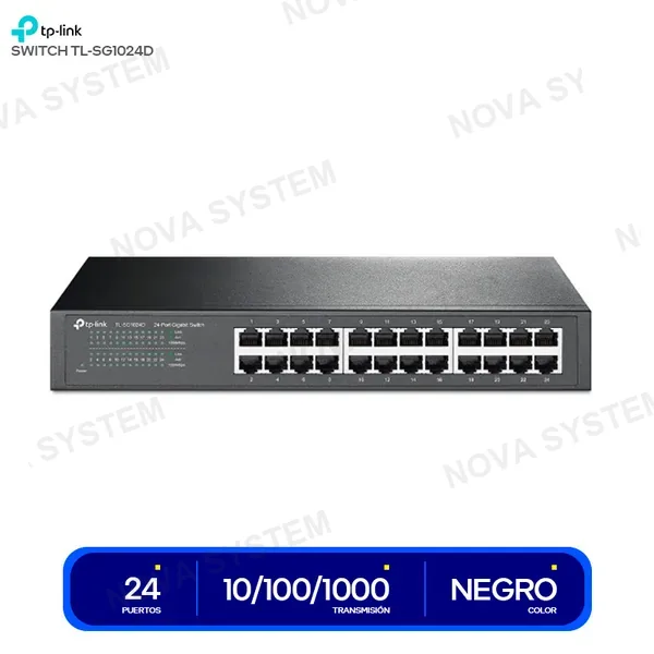 TP-LINK SWITCH TP-LINK GIGABIT DE 24 PTOS TL-SG1024D ( 17305022...