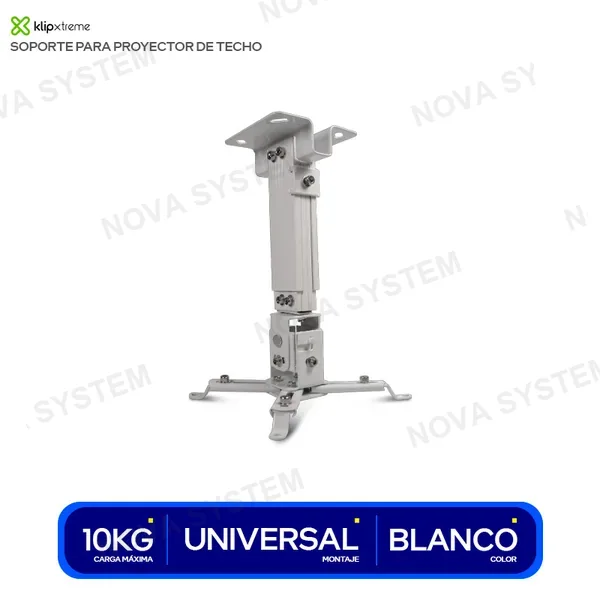KLIP XTREME SOPORTE PARA PROYECTOR DE TECHO KLIP XTREME BLANCO...