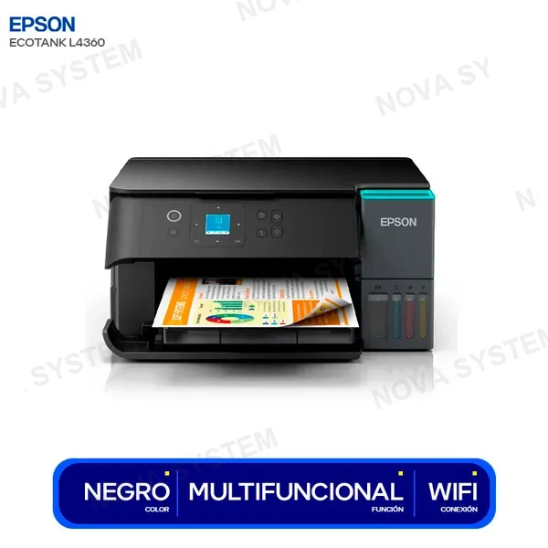 EPSON IMPRESORA MULTIFUNCIONAL EPSON ECOTANK L4360 ( C11CL413...