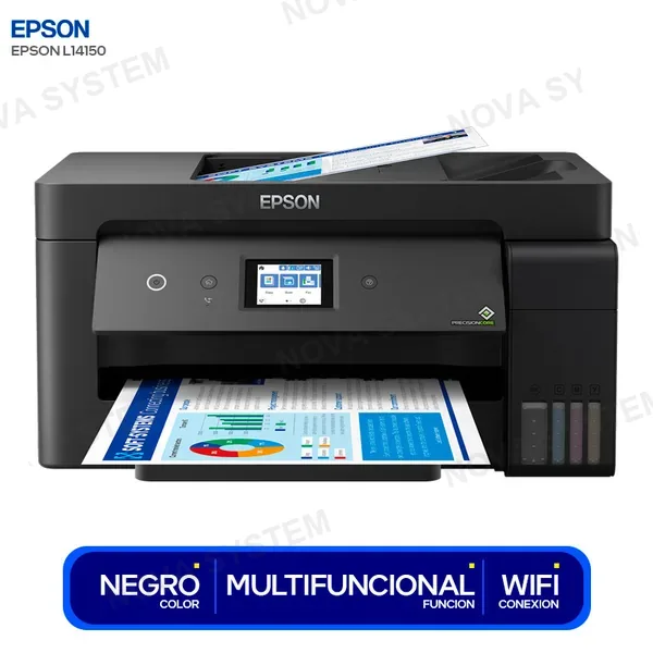 EPSON IMPRESORA MULTIFUNCIONAL EPSON ECOTANK L14150 ( C11CH96...