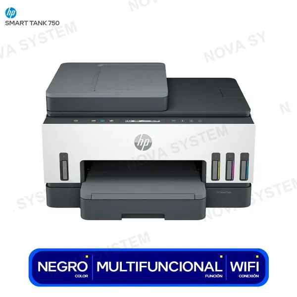 HP IMPRESORA MULTIFUNCIONAL HP SMART TANK 750 BLUETOOTH ...