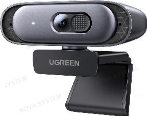 UGREEN MOUSE OPTICO CON CABLE , MICROFONO , TECLADO , AUDIFONOS. CAMARA WEB 30FPS FullHD USB A 2K UGREEN 2 Micro Incorporada Cancelación de Ruido Rotación 360 Grados Plug Play Windows MacOS Linux Soporta Str