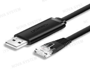 UGREEN ADAPTADOR USB A RED DE 2.5 BANADA ANCHA DE 2.5 GB UGREEN COD. ALUMINIO 25051 CABLE DE CONSOLA USB 2.0 A RJ 45 RED UGREEN cable de 3m , con cable de consola de chip RS232 FTDI, Plug and Play para PC po