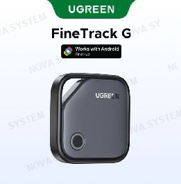 UGREEN LOCALIZADOR INTELIGENTE UGREEN FINE TRACK CON GOOGLE SOLO PARA ANDROID seguimiento de ubicación fiable y una conectividad estable en todos tus dispositivos Android.Recargable mediante USB-C