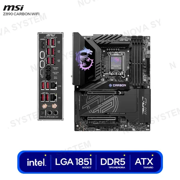 MSI PLACA MADRE MSI Z890 GAMING PLUS WIFI6E (LAG1851) (DDR5)