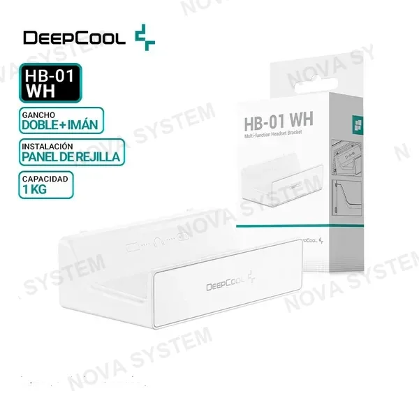 DEEPCOOL SOPORTE PARA AURICULAR DEEPCOOL HB-01 WH
