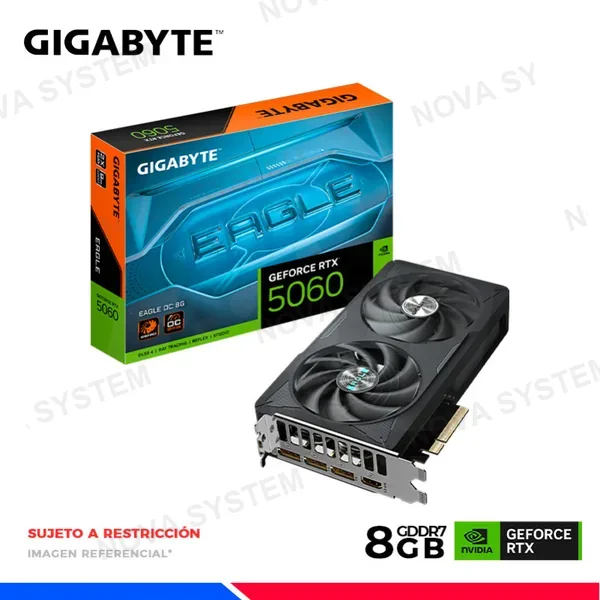 GIGABYTE VGA GIGABYTE GEFORCE RTX 5060 EAGLE OC 8GB GDDR7