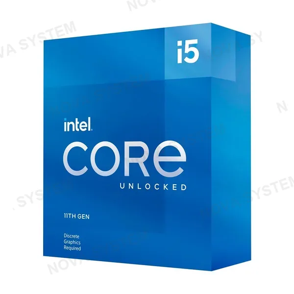 Intel Procesador Intel Core I5 11600kf 3.9ghz Hasta 4.9ghz 12mb (bx8070811600kf) Lga 1200, 6 Nucleos