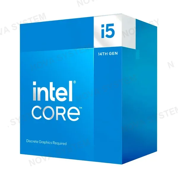 Intel Procesador Intel Core I5 14400f 2.5ghz Hasta 4.7ghz 20mb (bx8071514400f) Lga 1700, 10 Nucleos, S/ Grafica, C/ Cooler