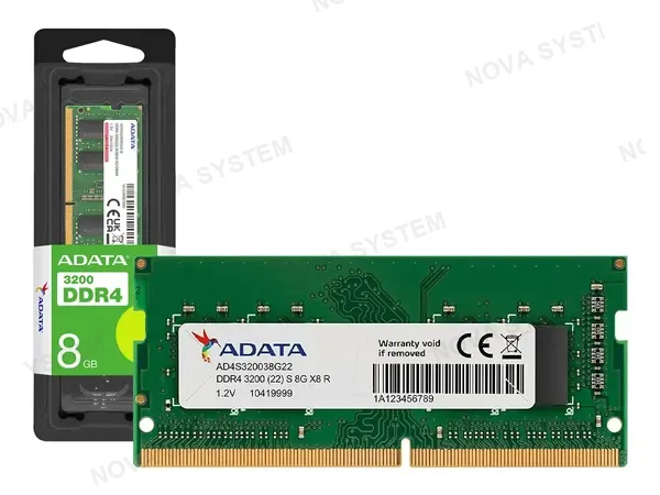 Adata Memoria Para Laptop Sodimm Adata Ddr4 8gb (ad4s32008g22-sgn) 3200 Mhz