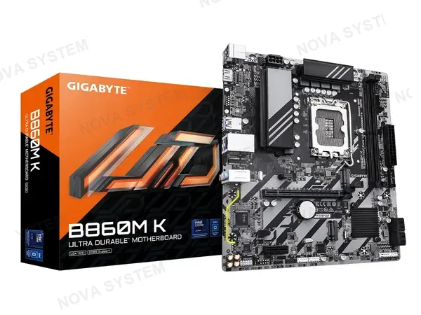 Gigabyte PLACA MADRE GIGABYTE B860M K (90GMNB860M K ) SOCKET LGA 1851, RAM DDR5 8666OC MT/S, CORE ULTRA