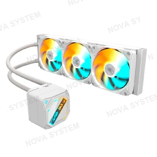 Gigabyte Sistema De Enfriamiento Liquido Gigabyte Gaming 360 Ice (gp-gigabyte Gme 360i) Led Rgb, Blanco