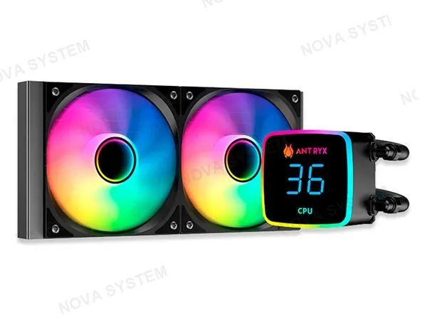 Sistema De Enfriamiento Liquido Raidmax Tornado Lc 240 (tornado Lc240) 2 Ventiladores, 240mm, Led Argb