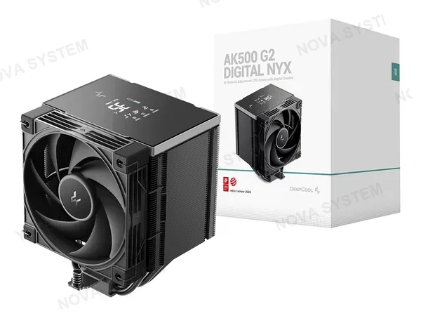 Deepcool Cooler Para Procesador Deepcool Ak500 G2 Digital Nyx (r-ak500g2-bknnmn-gjd-1) 120mm