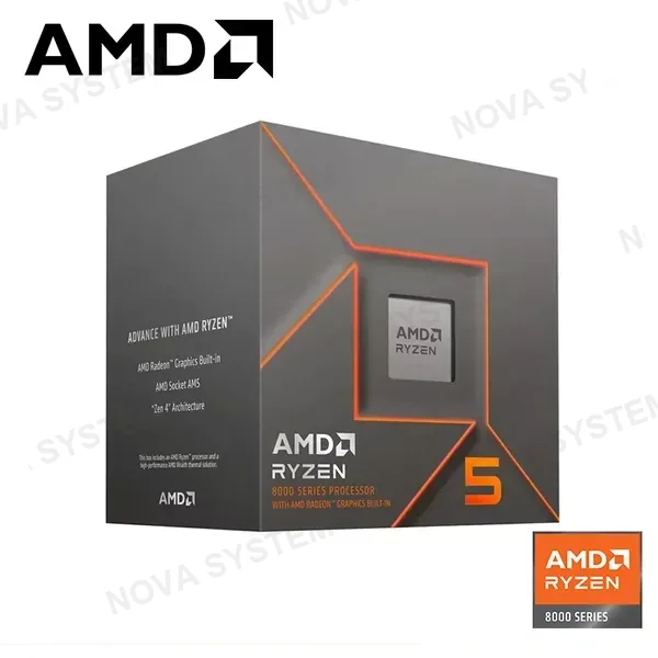 AMD PROCESADOR AMD RYZEN 5 8500G 3.50GHZ HASTA 5.00GHZ 16MB 6 CORE AM5 (PN:100-100000931BOX)