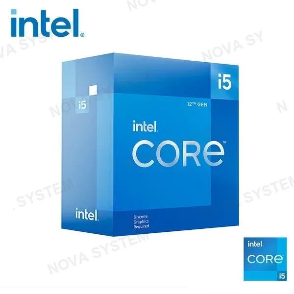 Intel PROCESADOR INTEL CORE I5-12400F 2.50GHZ HASTA 4.40GHZ 18MB 10 CORE LGA1700 (PN:BX8071512400F)