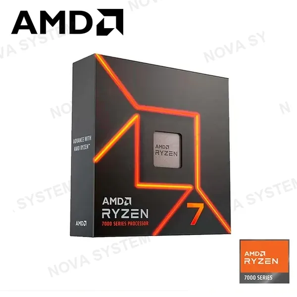 AMD PROCESADOR AMD RYZEN 7 7700X 4.50GHZ HASTA 5.40GHZ 32MB 8 CORE AM5 (PN:100-100000591WOF)
