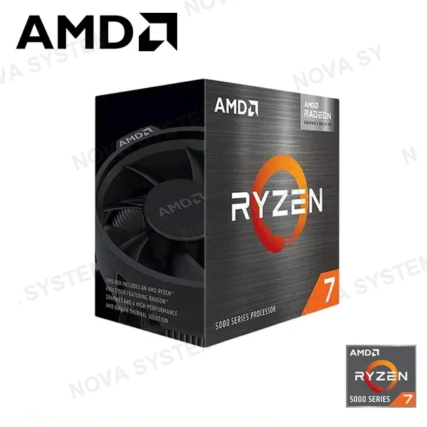 AMD PROCESADOR AMD RYZEN 7 5700G 3.80GHZ HASTA 4.60GHz 16MB 8 CORE AM4 (PN:100-100000263BOX)