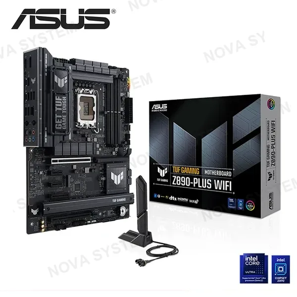 Asus PLACA ASUS TUF GAMING Z890-PLUS WIFI ATX DDR5 LGA 1851 (PN:90MB1IQ0-M0EAY)
