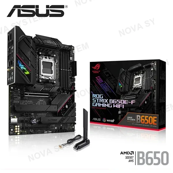 AMD PLACA ASUS ROG STRIX B650E-F GAMING WIFI ATX DDR5 AMD AM5 (PN:90MB1BQ0-M0EAY0)