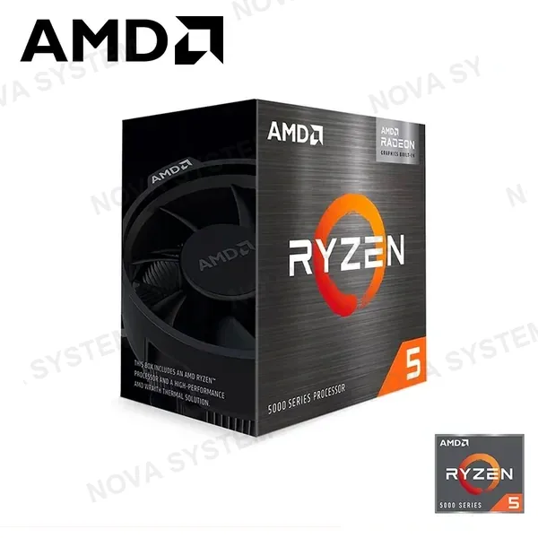 AMD PROCESADOR AMD RYZEN 5 5600GT 3.60GHZ HASTA 4.60GHZ 16MB 6 CORE AM4 (PN:100-100001488BOX)