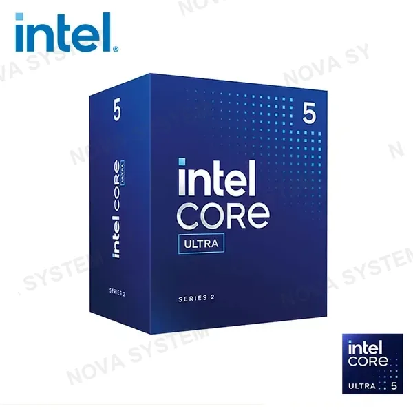 Intel PROCESADOR INTEL CORE ULTRA 5 225F 3.30GHZ HASTA 4.90GHZ 20MB 10 CORE LGA1851 (PN:BX80768225F)