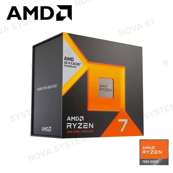 AMD PROCESADOR AMD RYZEN 7 7800X3D 4.20GHZ HASTA 5.00GHZ 96MB 8 CORE AM5 (PN:100-100000910WOF)