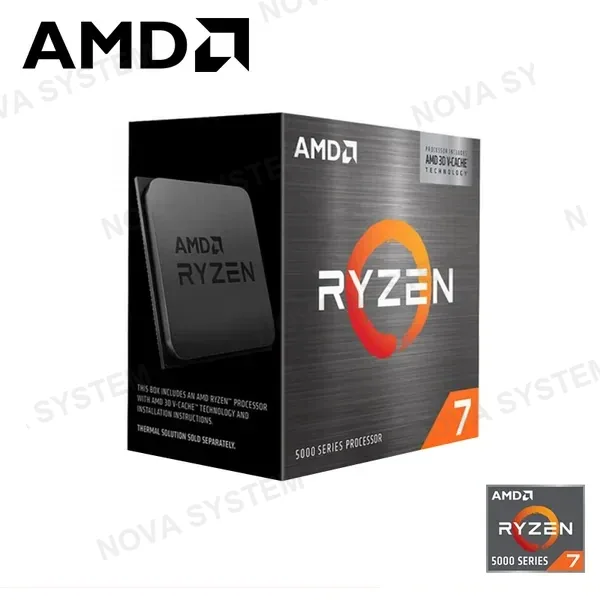 AMD PROCESADOR AMD RYZEN 7 5800X3D 3.40GHZ HASTA 4.50GHZ 96MB 8 CORE AM4 (PN:100-100000651WOF)