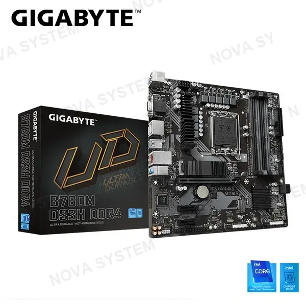 Gigabyte PLACA GIGABYTE B760M DS3H M.ATX DDR4 LGA 1700