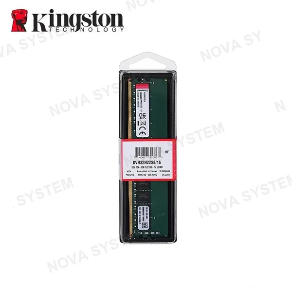 Kingston MEMORIA 16GB DDR4 KINGSTON BUS 3200MHZ (PN:KVR32N22S8/16)