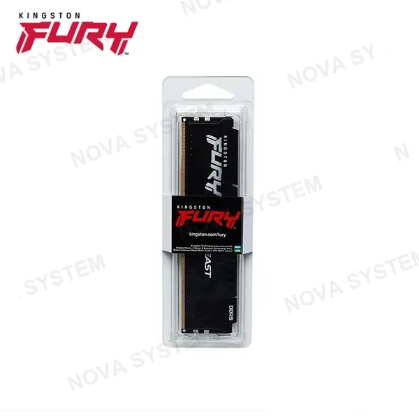AMD MEMORIA 16GB DDR5 KINGSTON FURY BEAST BLACK INTEL XMP/AMD EXPO BUS 6000MHz (PN:KF560C36BBE2-16)